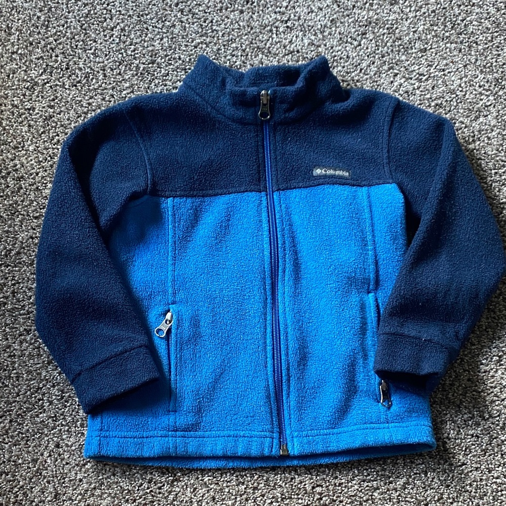 Columbia Boys Blue Fleece Jacket